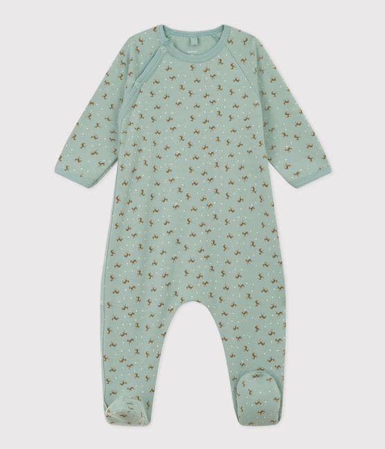 Pyjama bébé imprimé en molleton