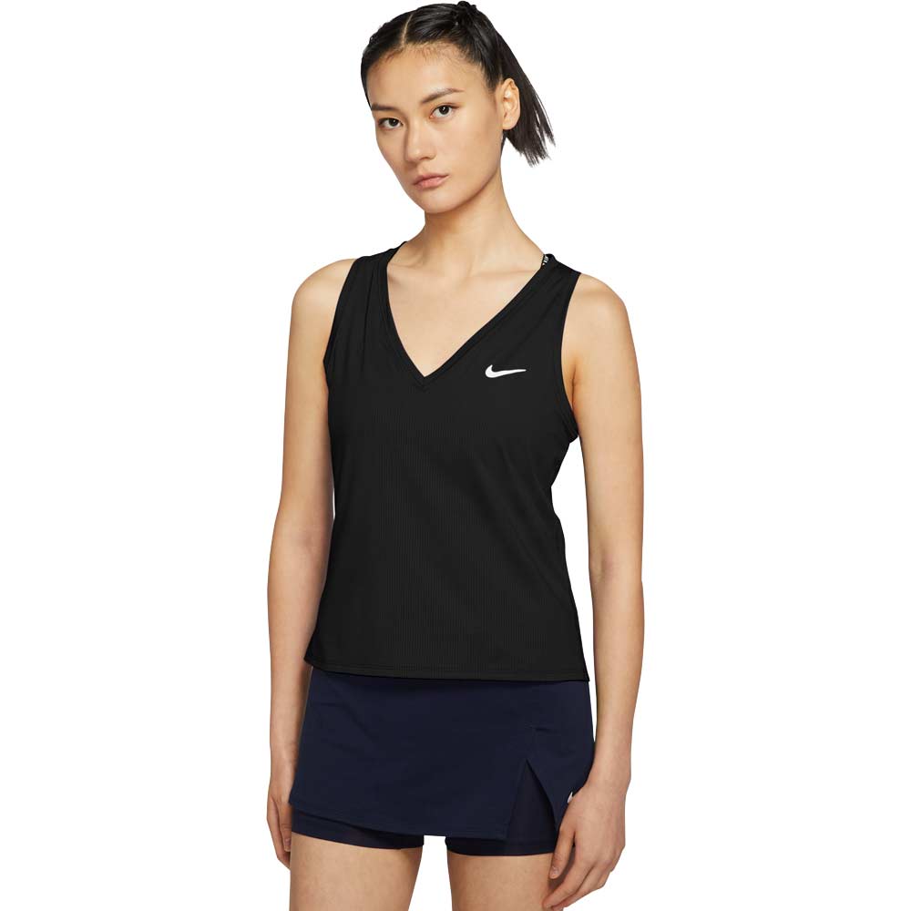 Nike Court Victory Tennis Tanktop Damen schwarz