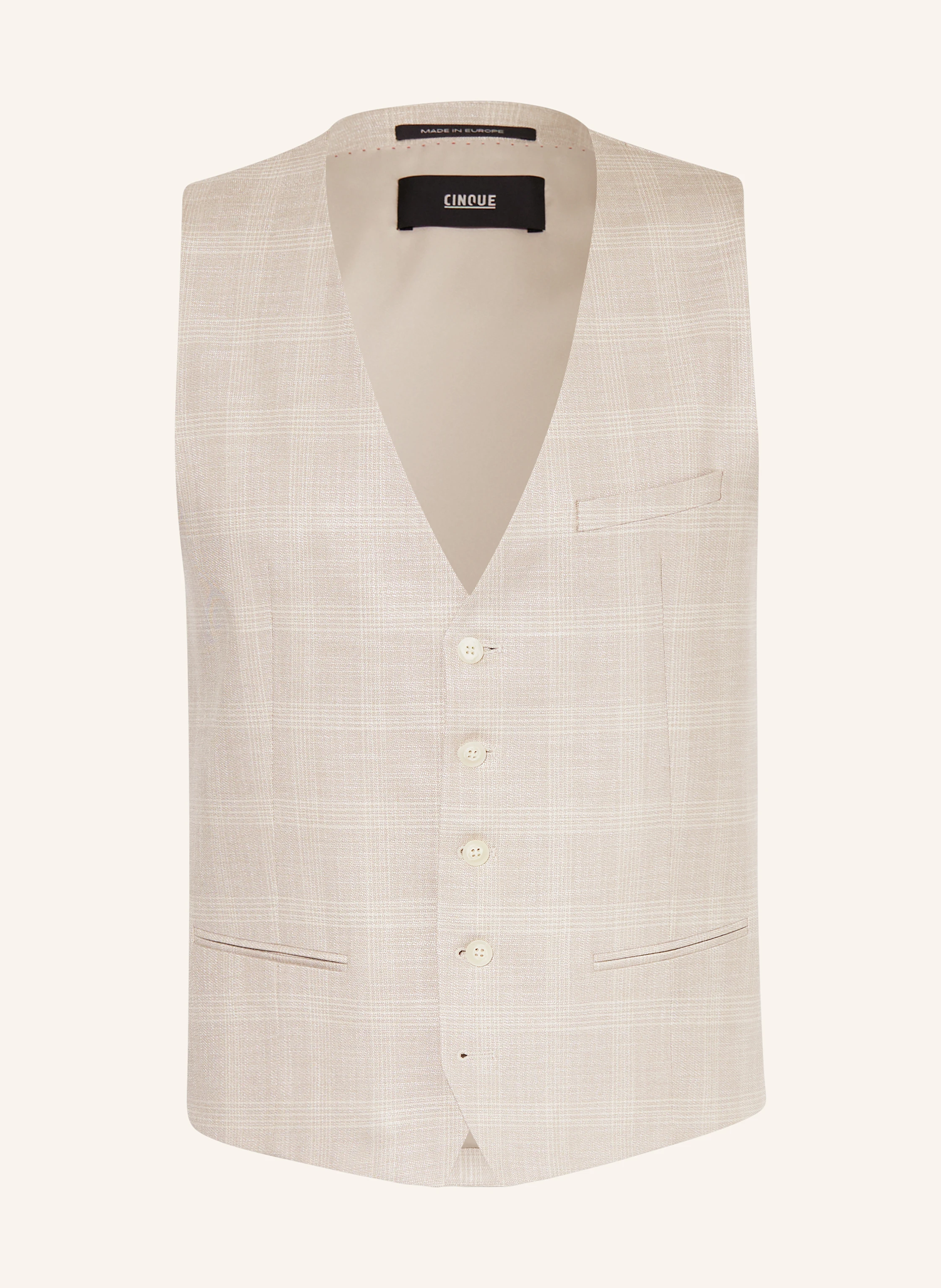 CINQUE Anzugweste CIVITRA Extra Slim Fit