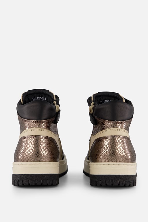 HIP hoge sneakers brons combi