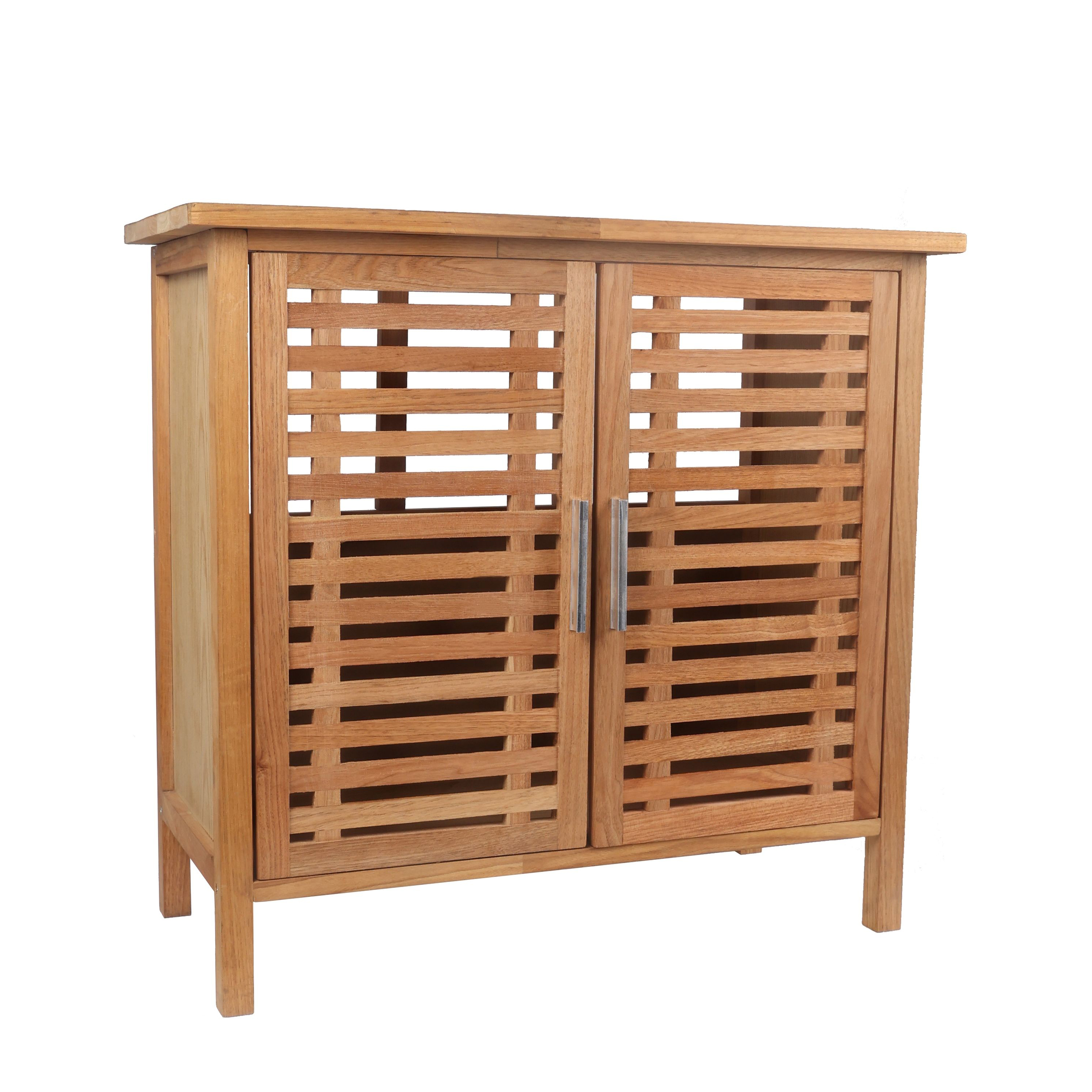 Waschbeckenunterschrank Walnussholz 66 x 29 x 61 cm