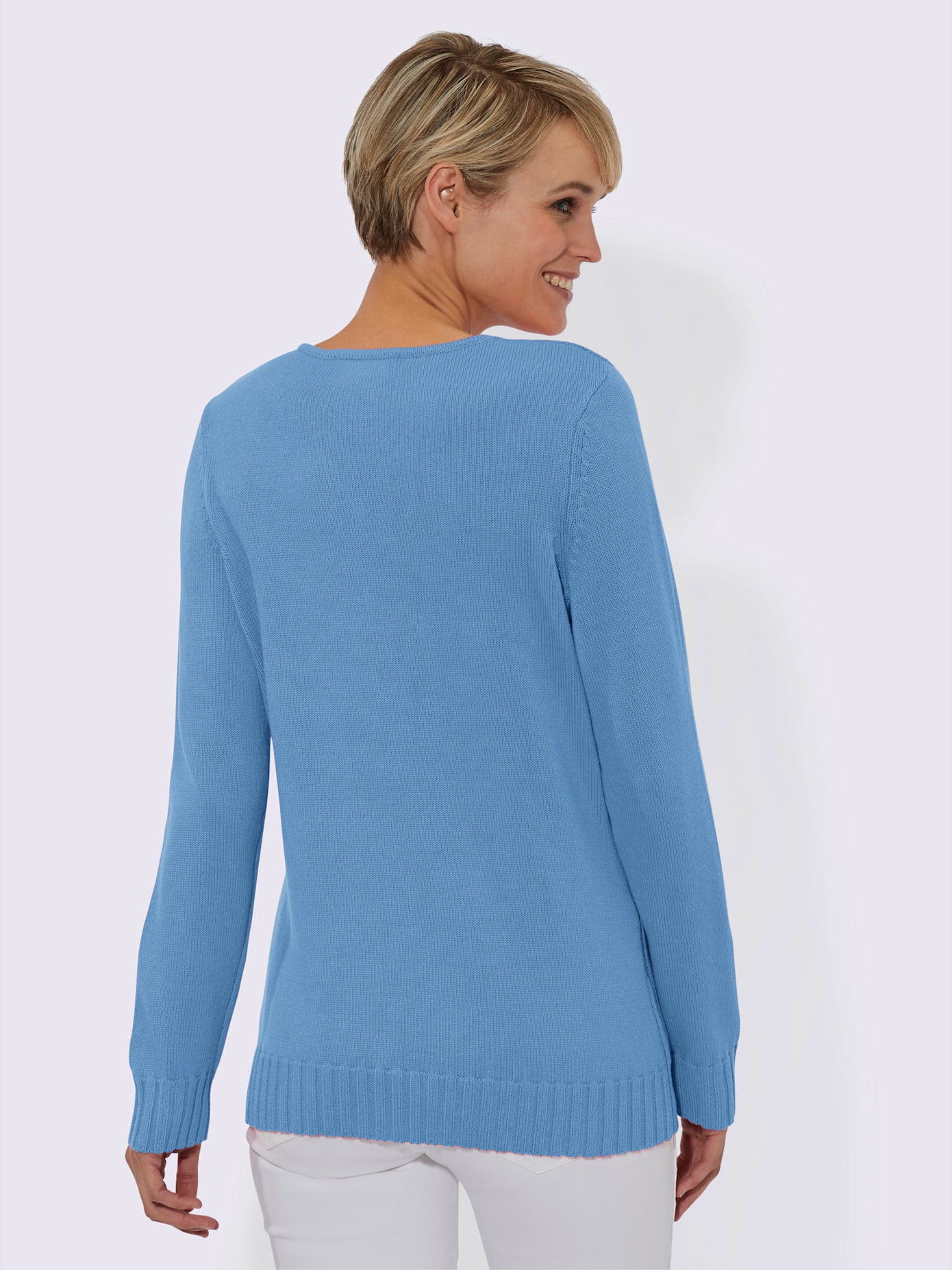 Pull en tricot 50% coton