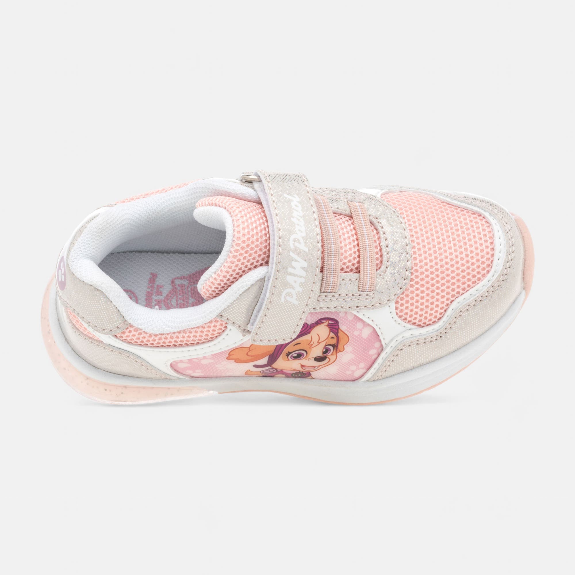 Baskets Fille rose