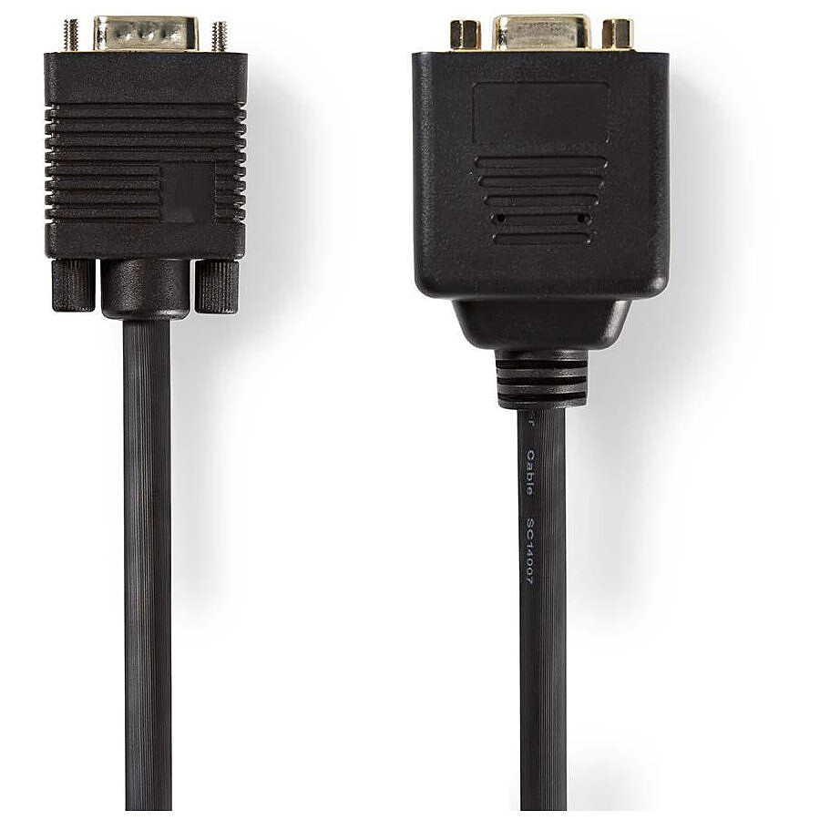 NEDIS Câble VGA mâle vers 2 VGA femelles