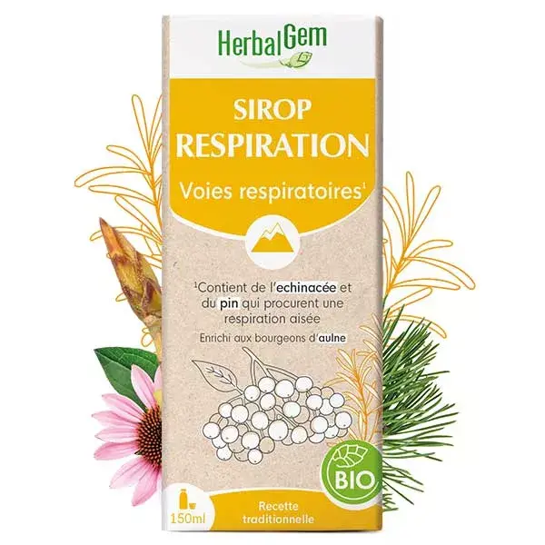 Xarope Orgânico Herbalgem para as Vias Aéreas 150ml