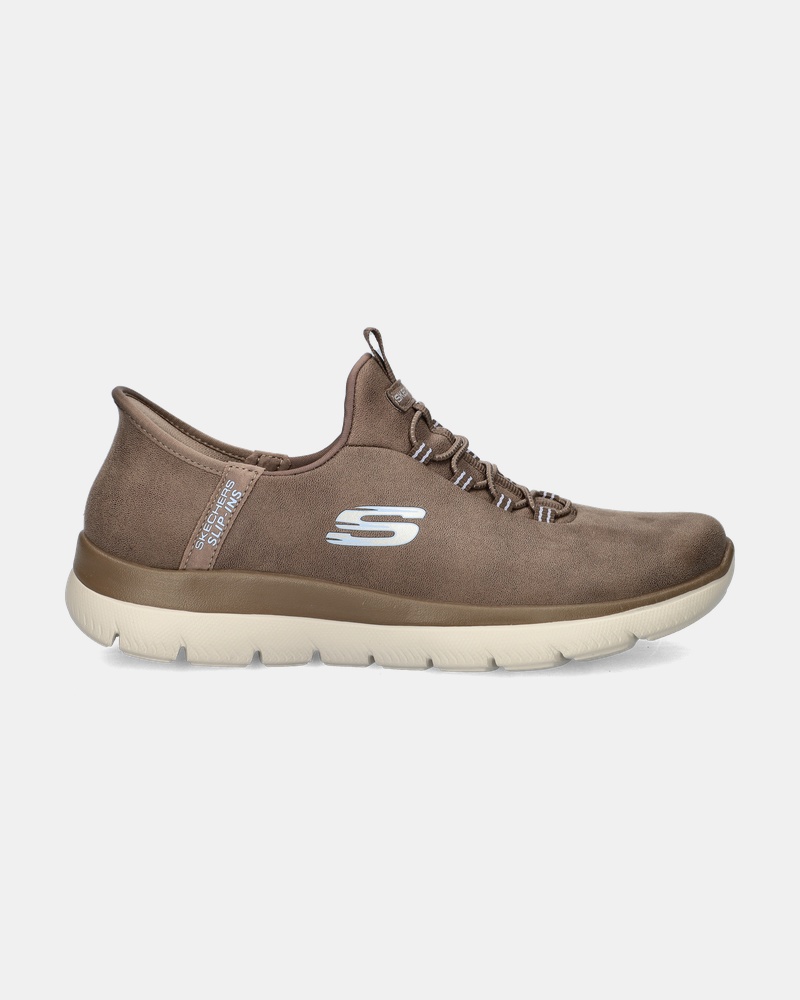 Skechers Hands Free Slip-Ins Summits Instapschoenen  - bruin