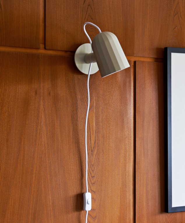 Hay Noc wandlamp LED wit