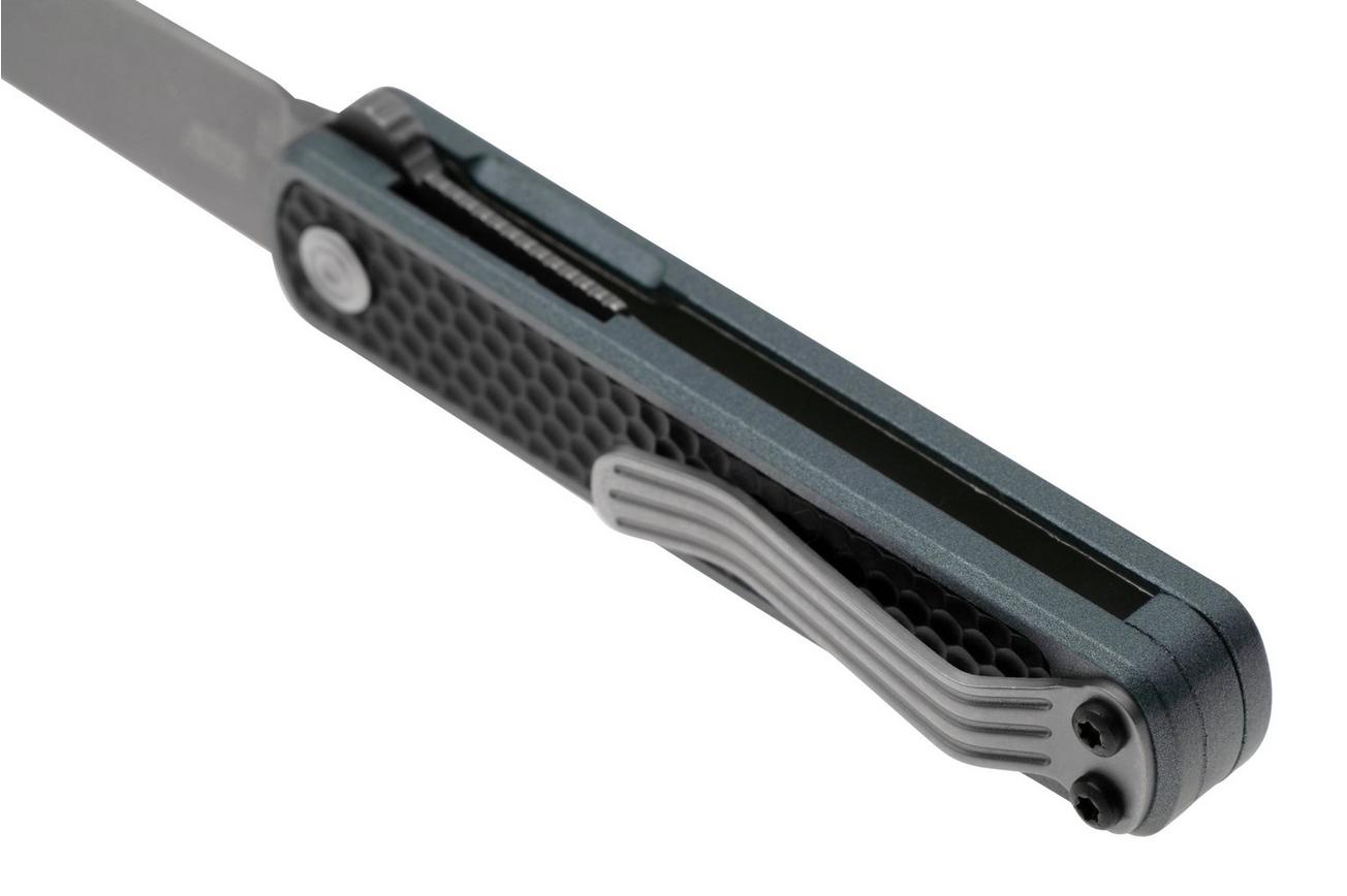 CRKT Pup 7070 Bead Blast AUS10, Gray GRN, zakmes, Richard Rogers design