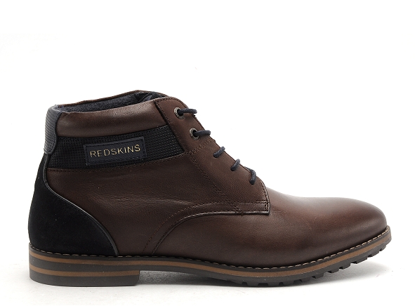Redskins boots bottine homme elec marron