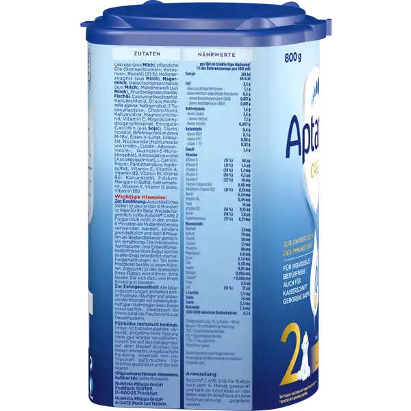 Care 2 Folgemilch nach dem 6. Monat