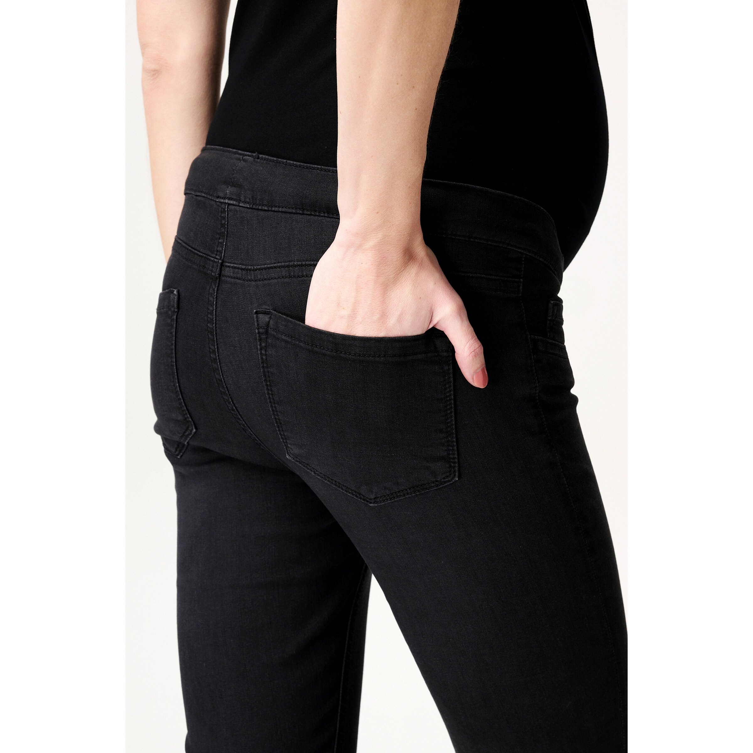Noppies Umstands-Jeggings Ella black denim