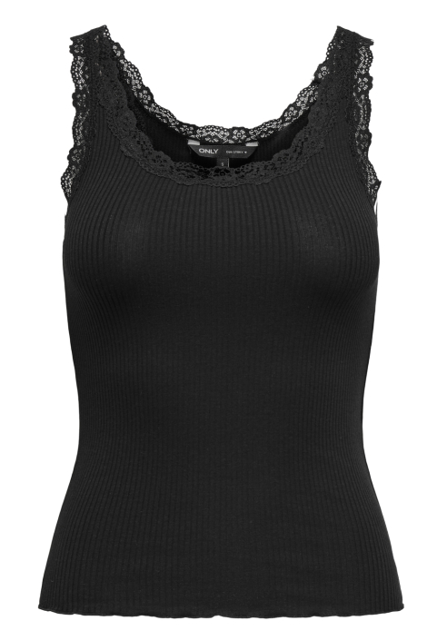 Only zwarte dames top