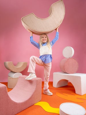 Wigiwama Rainbow Lekesett, Pink Mousse