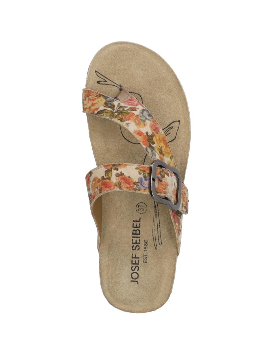 Zehentrenner Tonga 77, beige-multi