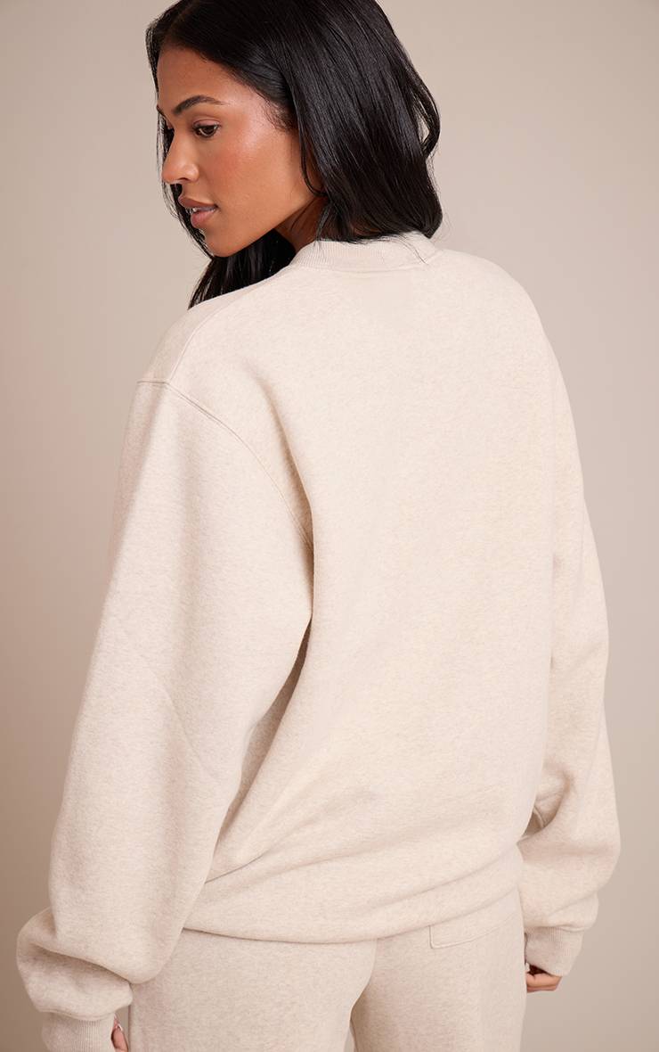 Avoine Sweat-shirt Col Rond Oversize Tall