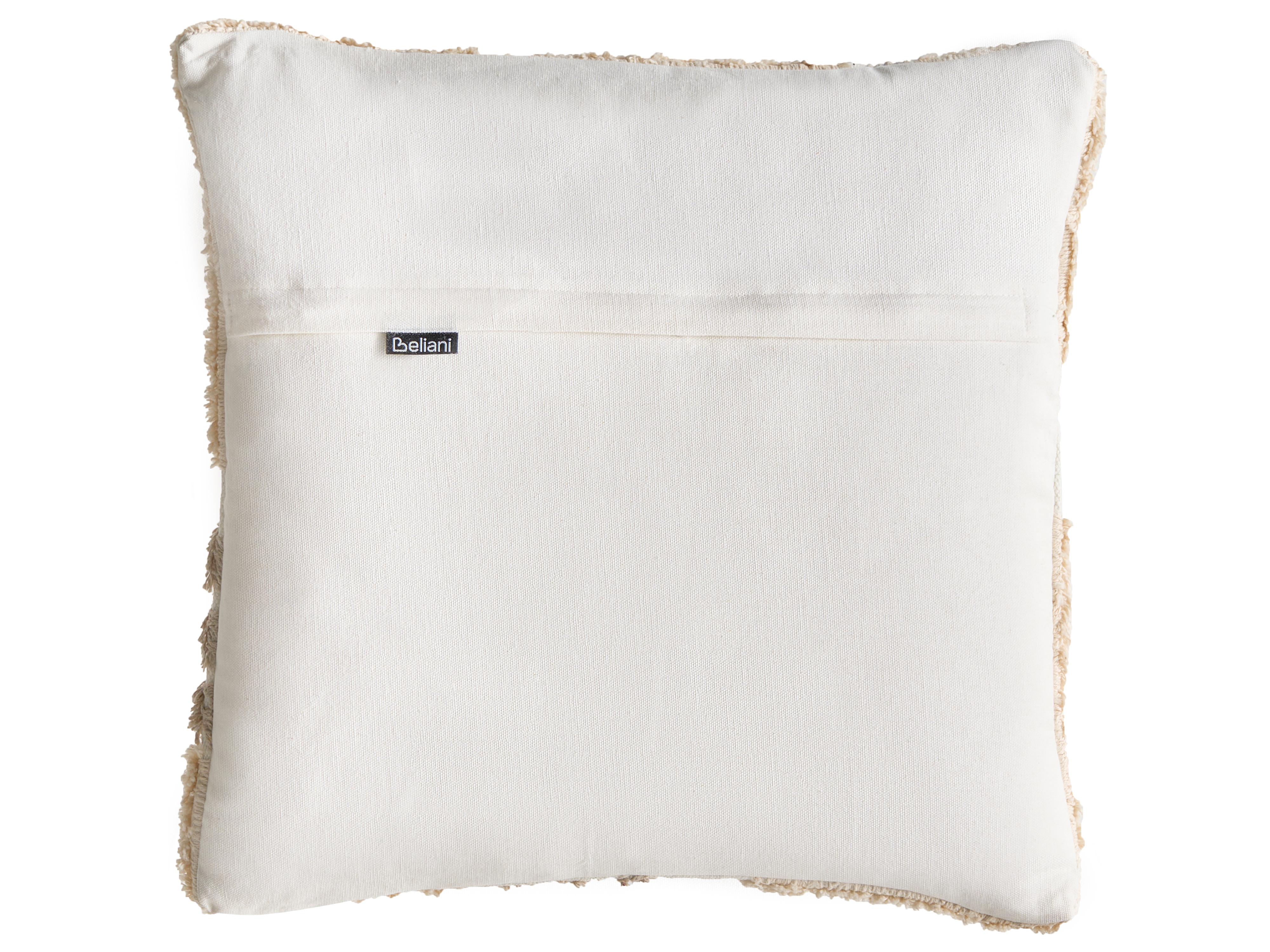 Set van 3 sierkussens ALSTONIA Katoen 30 x 50 cm 45 x 45 cm Beige abstract patroon