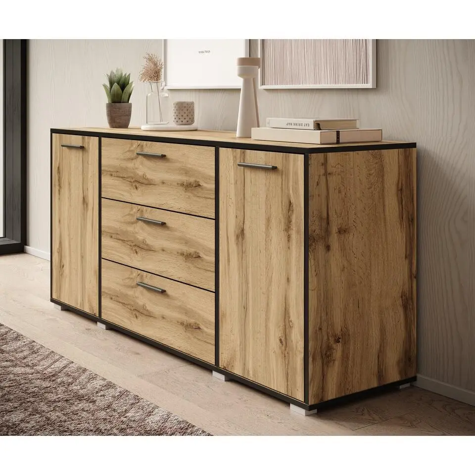 Meubella - Dressoir Betty - Eiken - 150 cm