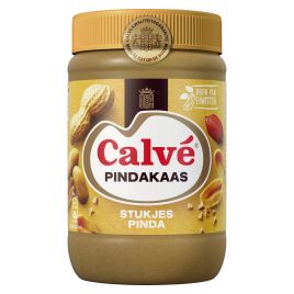 Calve Pindakaas met stukjes pinda XL