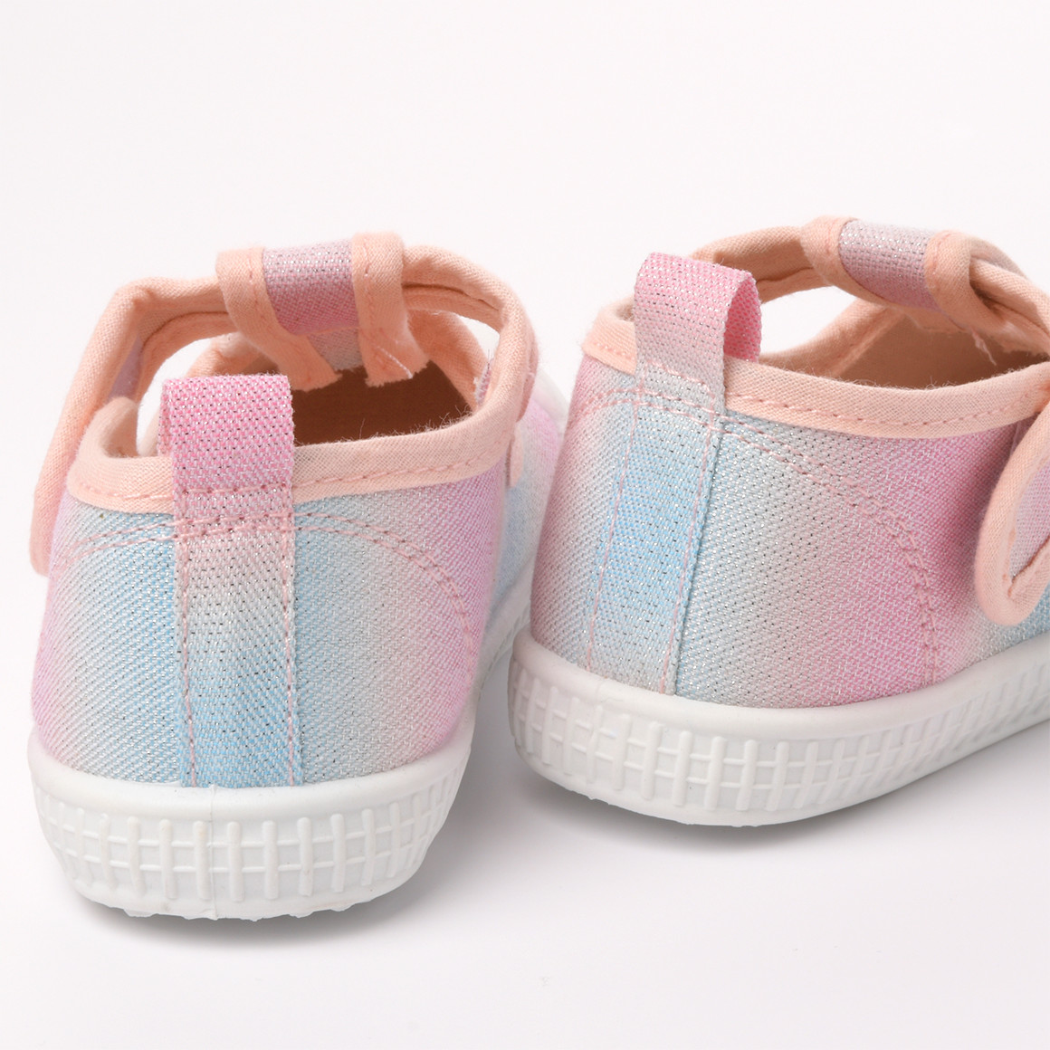 Topomini Baby Sandalen mit Klettverschluss rosa / hellblau
