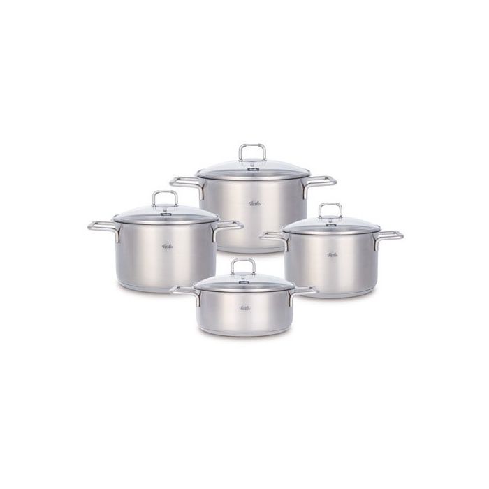 Fissler Hamburg Topf-Set 4-tlg. mit Glasdeckel