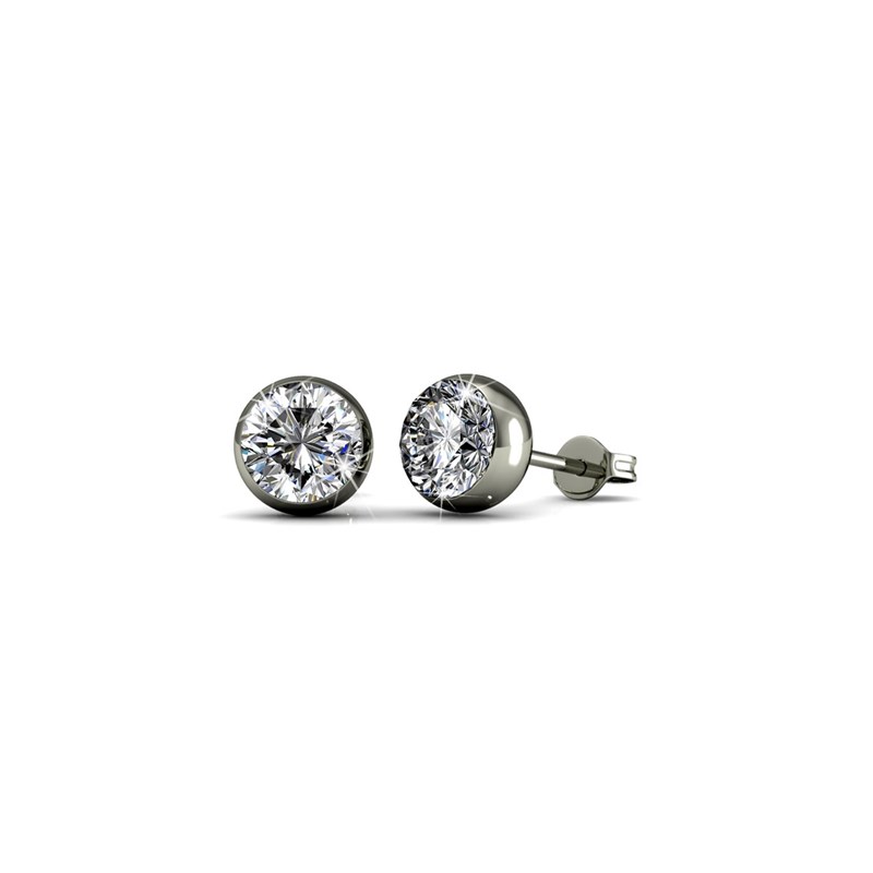 Parure Moon - Argent et Cristal