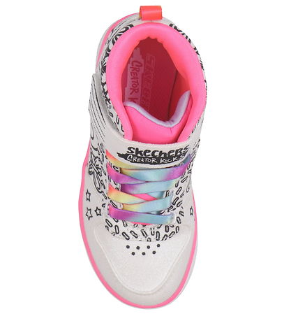 Skechers Støvler - Color Me Kicks - White/Multi