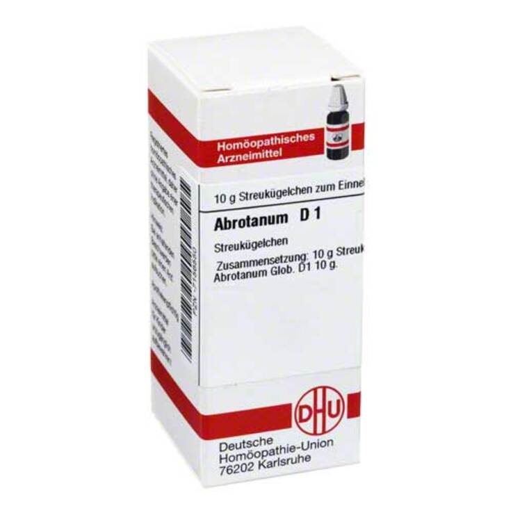DHU Abrotanum D 1 Globuli, 10 g