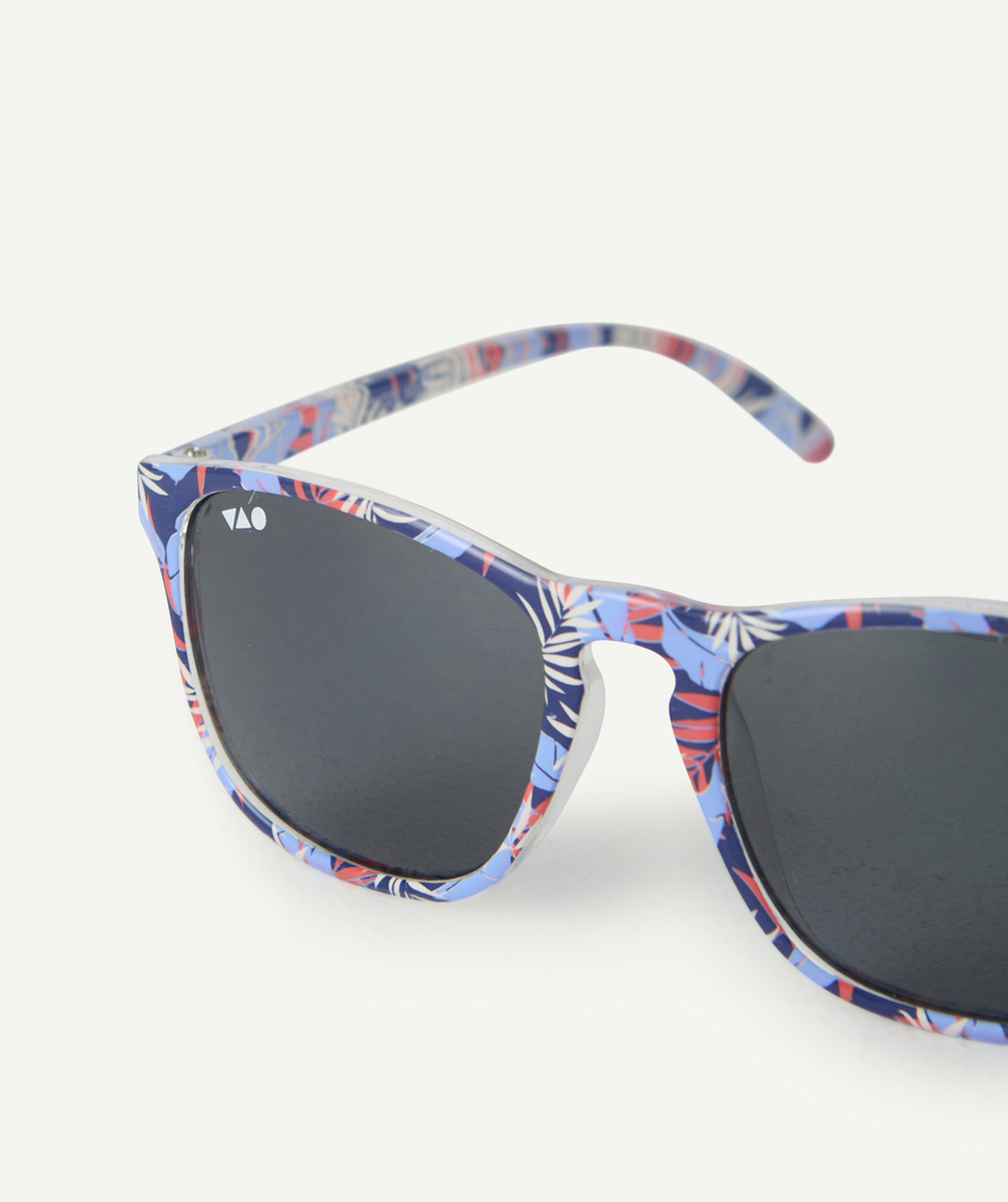 lunettes de soleil garçon uv3 imprimé feuille