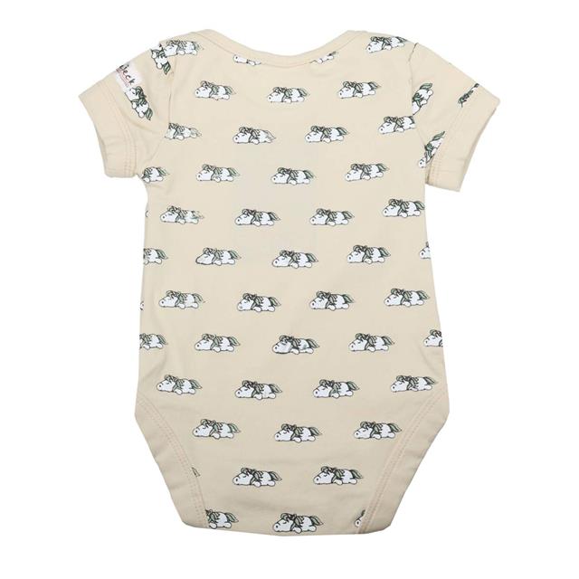 Romper Epplejeck EJSleeping White Foal Beige