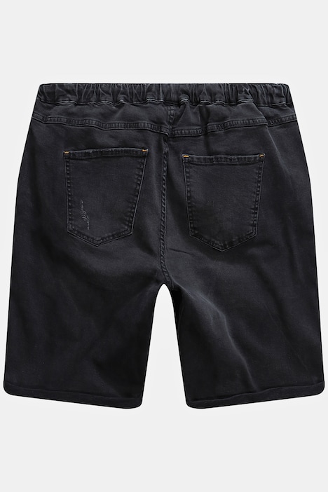 STHUGE Jeans-Bermuda FLEXLASTIC®, Denim, destroyed, bis 8 XL