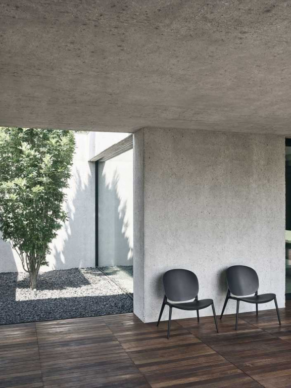 Kartell Be Bop fauteuil Grijs