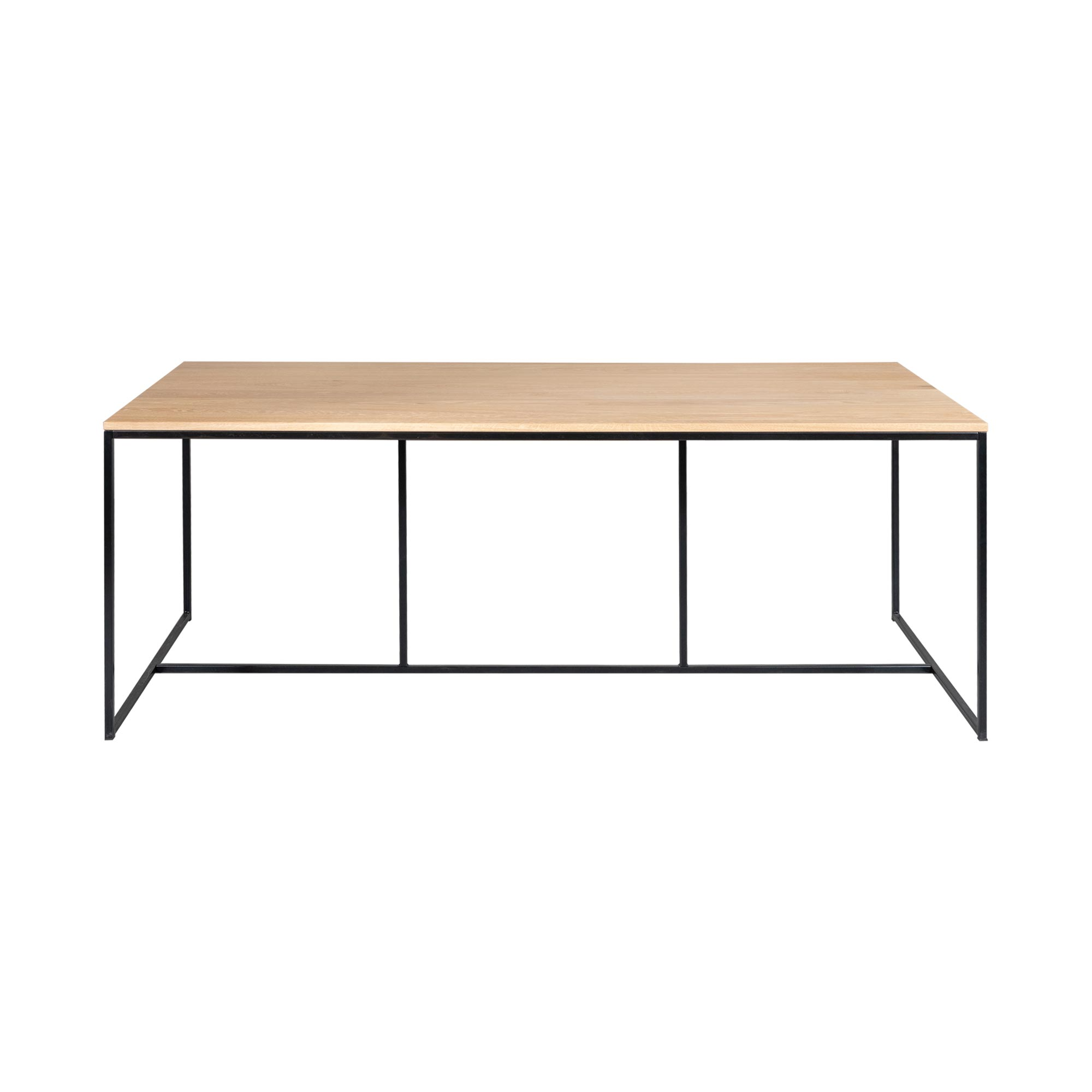 Tafel Soho Tafel Soho 220x90 zwart onderstel