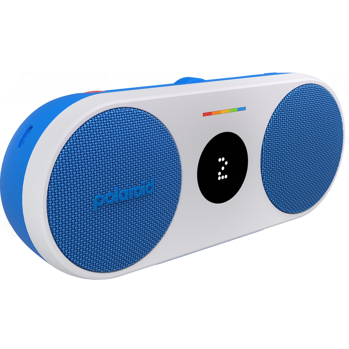 Polaroid Music P2 trådløs bærbar høyttaler (blå/hvit)