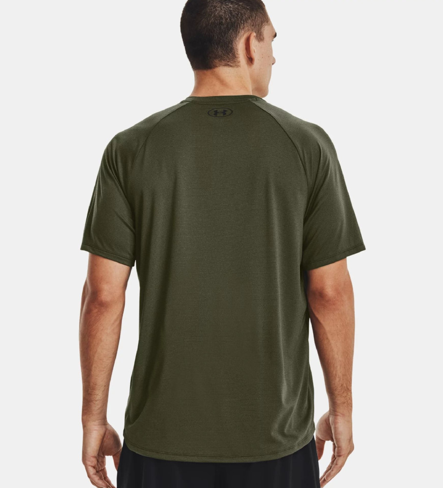 Camiseta de manga curta texturizada Under Armour UA Tech 2.0, verde