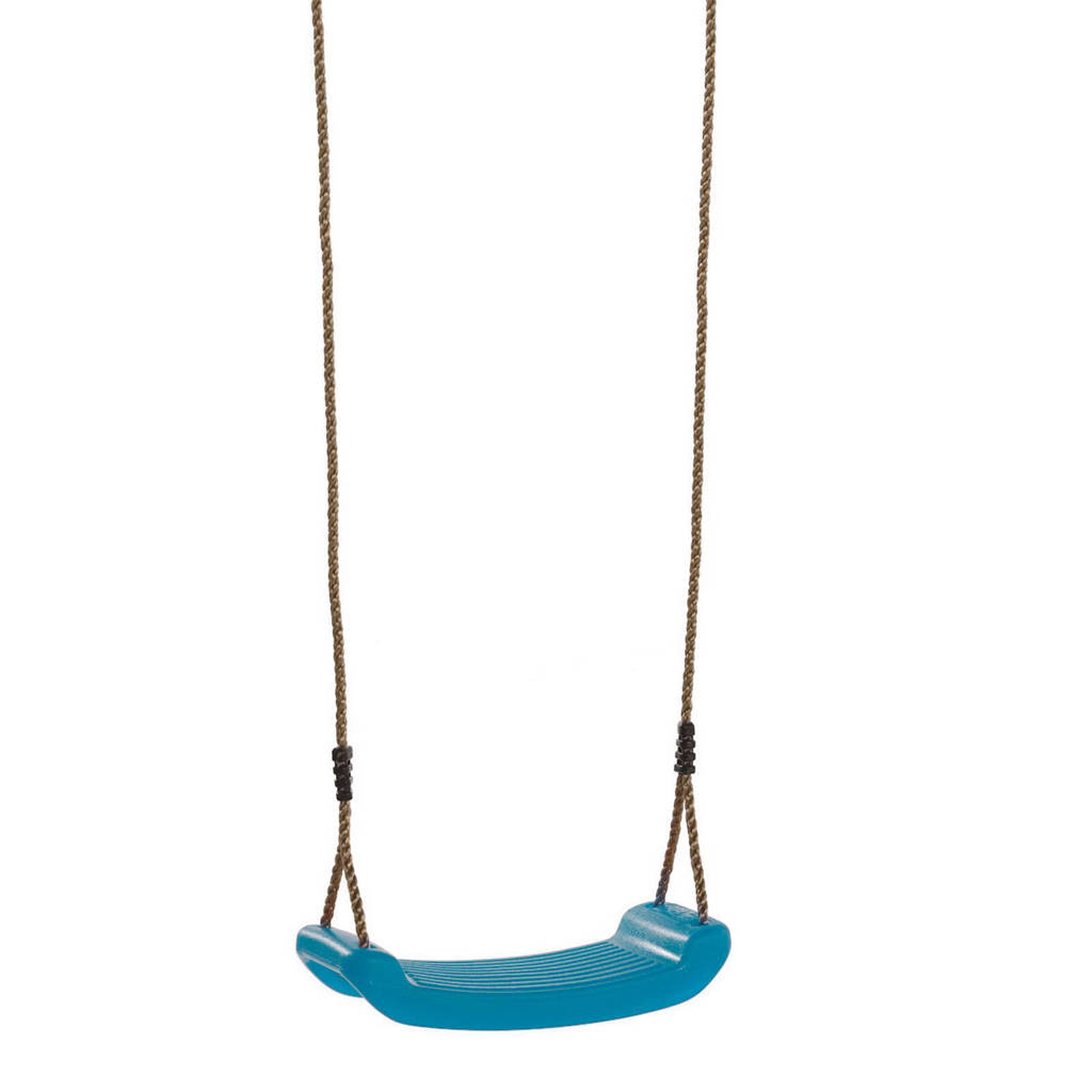 Recht kunststof Kunststof schommelzitje (turquoise)