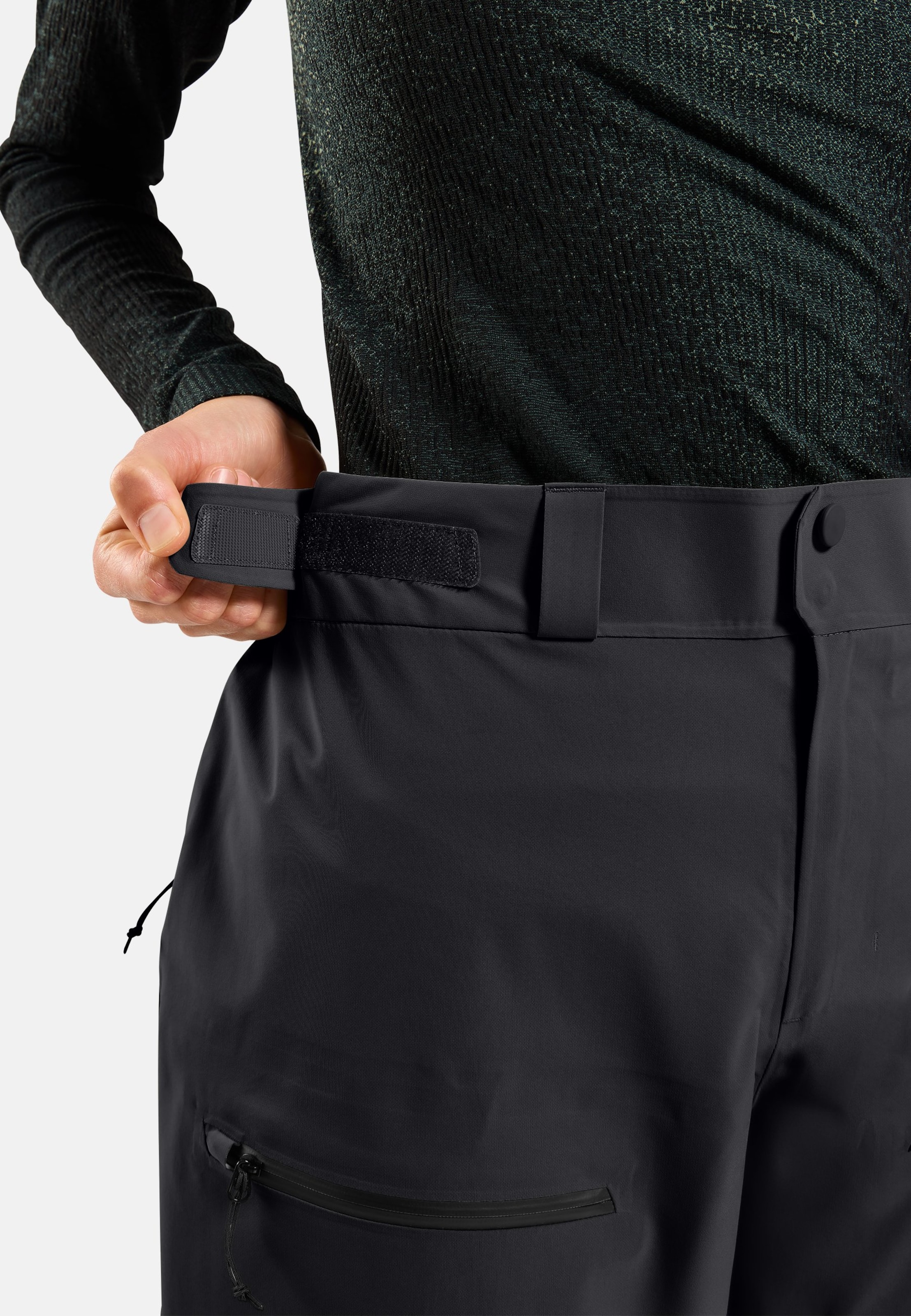 X-Alp 3L Hardshell-Skihose in black
