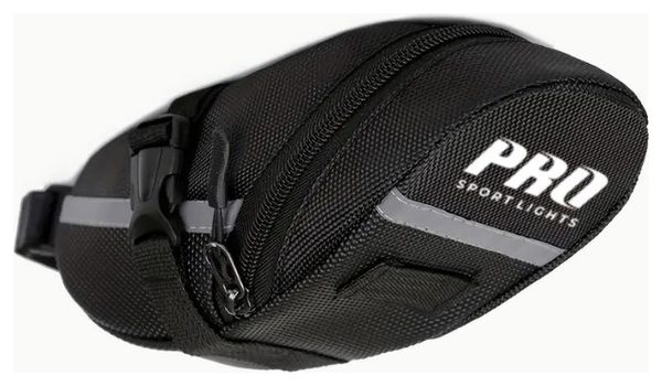 Sacoche de selle Pro Sport Lights 1 2 litre - Noir - VTT/Vélo de course