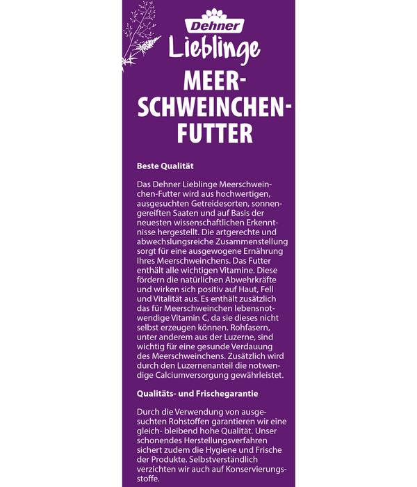 Dehner Lieblinge Meerschweinchen-Futter