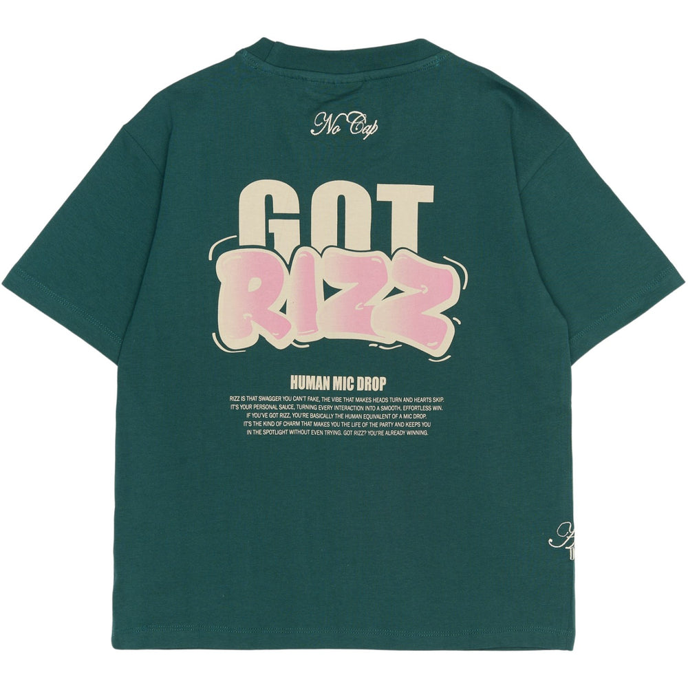 Køb The New Deep Teal Regan Oversize S_S Tee