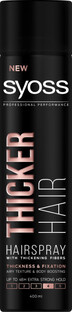 Syoss Thicker Hair Hairspray 400ML