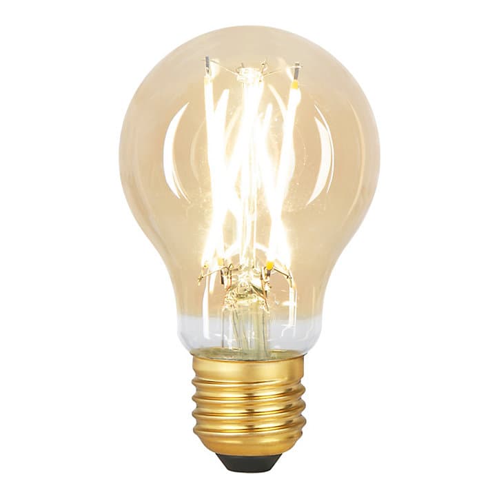 Ampoule LED connectée Myko E27 A60 standard à filament 806lm=60W variation de blancs Jacobsen ambrée