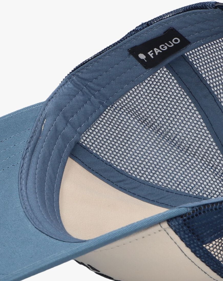 FAGUO blauwe faguo pet trucker cap heads cotton