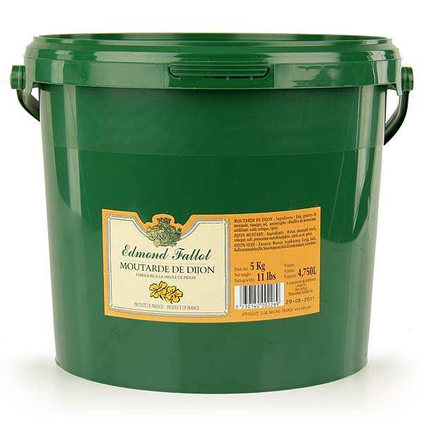 Moutarde de Dijon - le seau de 5kg