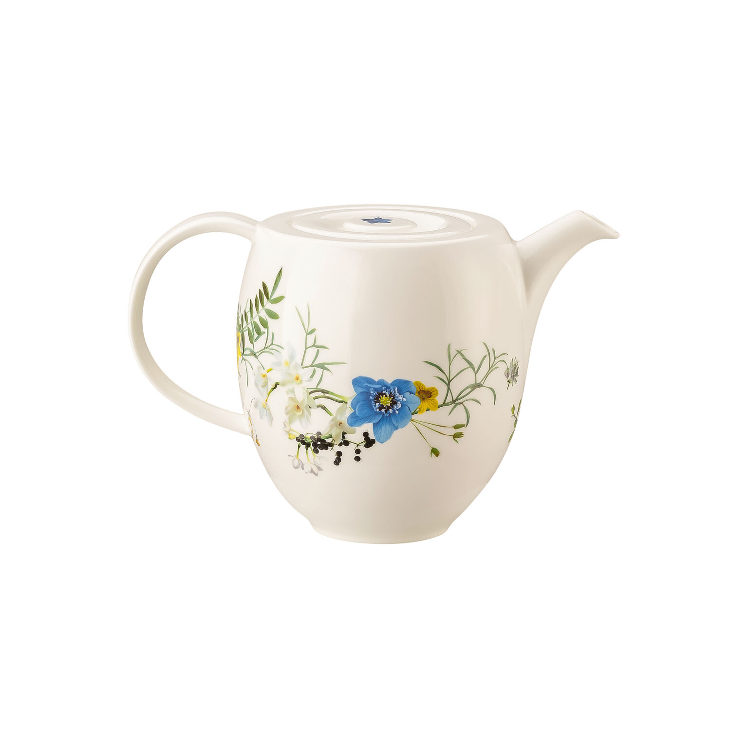 Brillance Bone China Fleurs des Alpes Kaffeekanne 6 Pers.