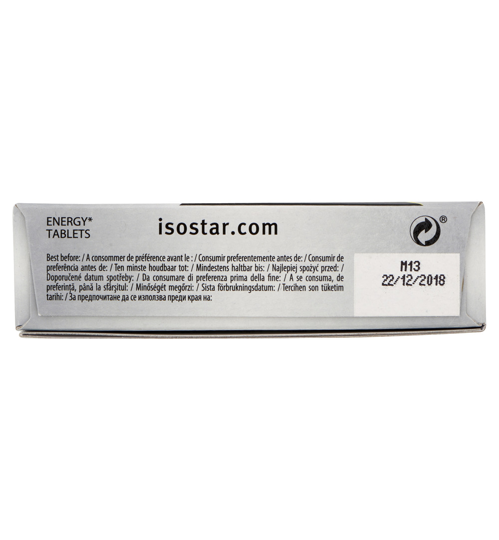 Isostar Energy Tabs Lemon (96 gr)