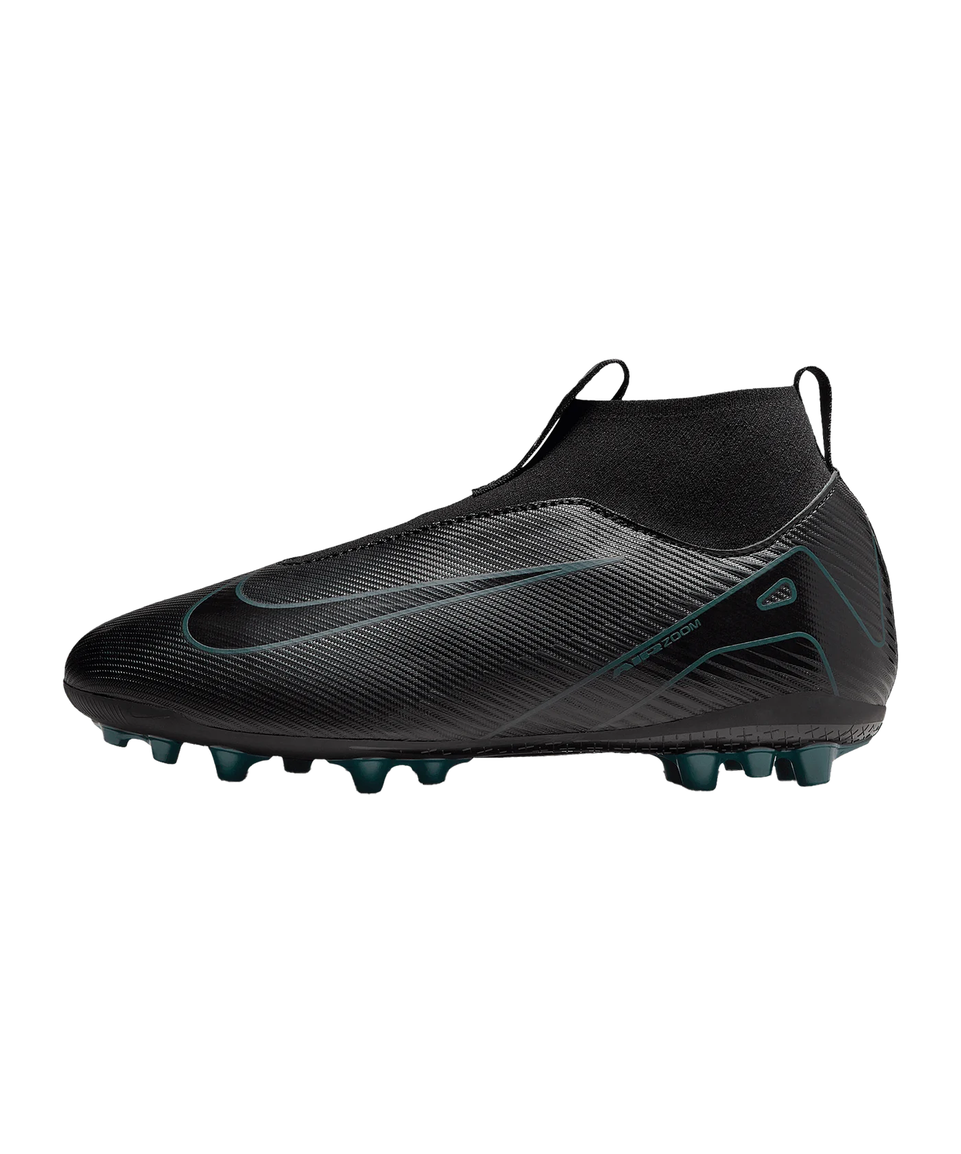 Nike Jr Air Zoom Mercurial Superfly X Academy AG Shadow Kids Schwarz F002