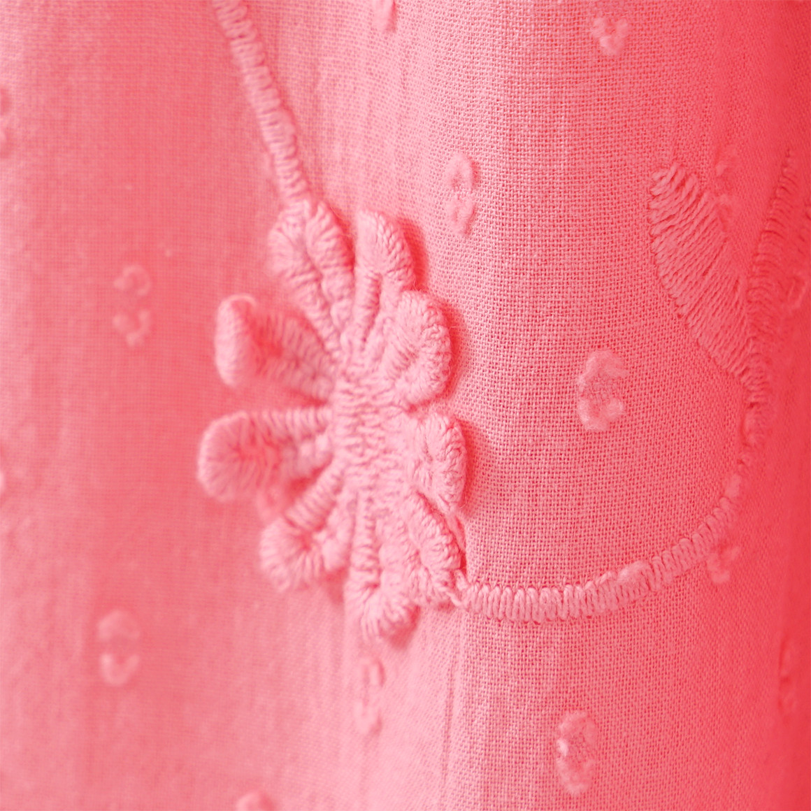 Topolino Mädchen Kleid mit Blumen rosa