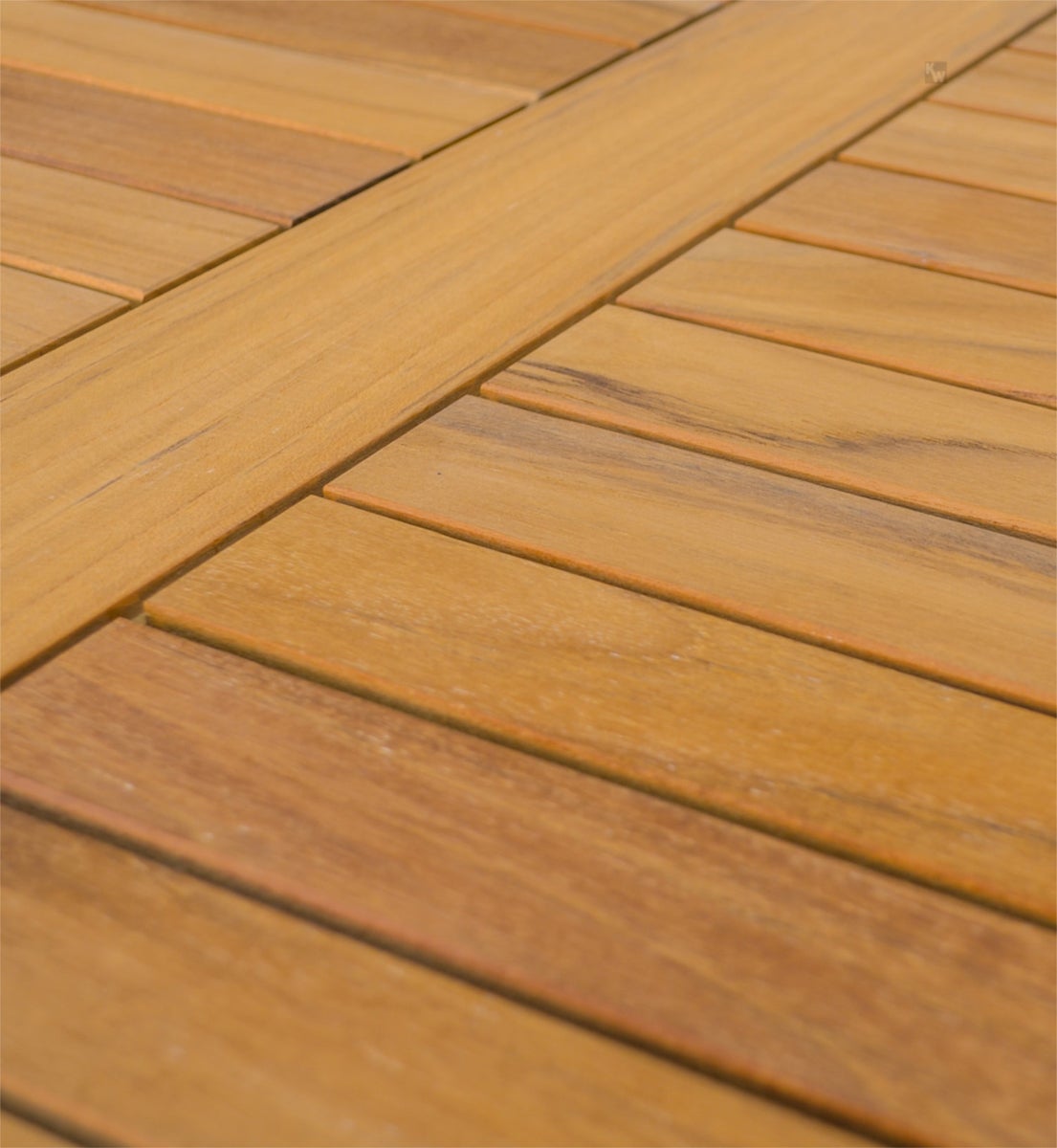 Teakhouten zitset: 1 tuinbank (180 cm), 1 teakhouten tafel (180 x 90 cm) premiumset