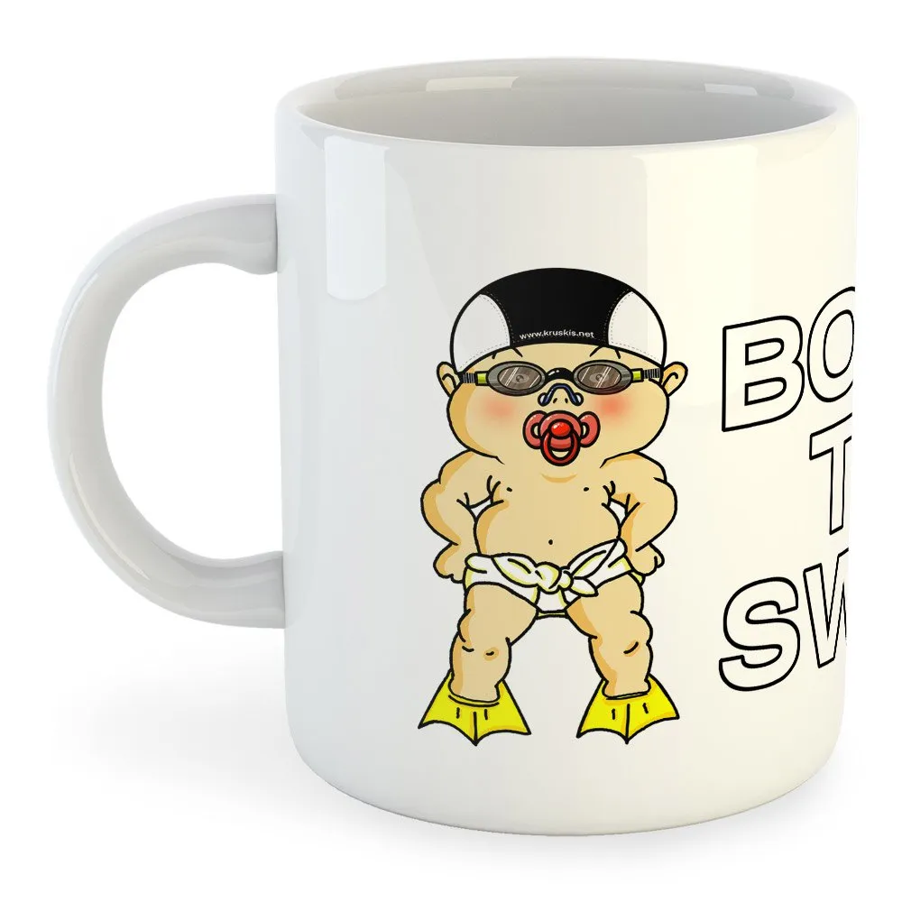 Kruskis Born To Swim tasse 325ml