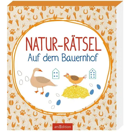 ars Edition Natur Rätsel auf dem Bauernhof